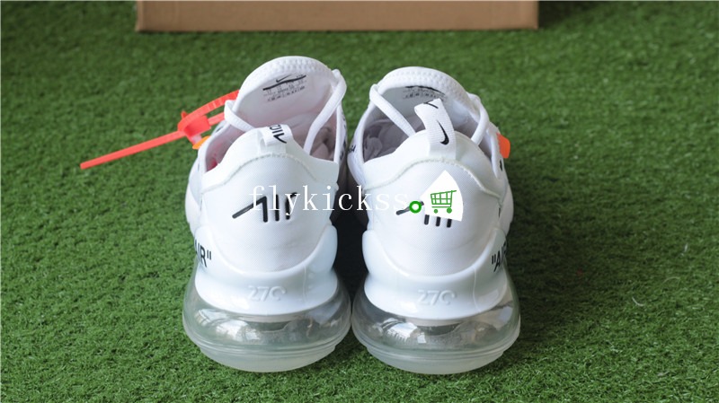 Off White x Nike Air Max 270 White
